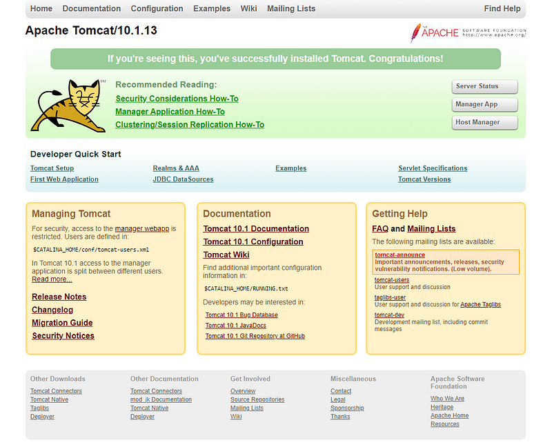 Tomcat10 Spring Boot 3 — Java 17 deployment on Ubuntu Server