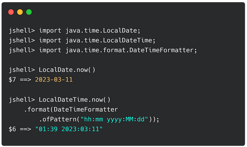 REPL & Java Shell | no more public static void main