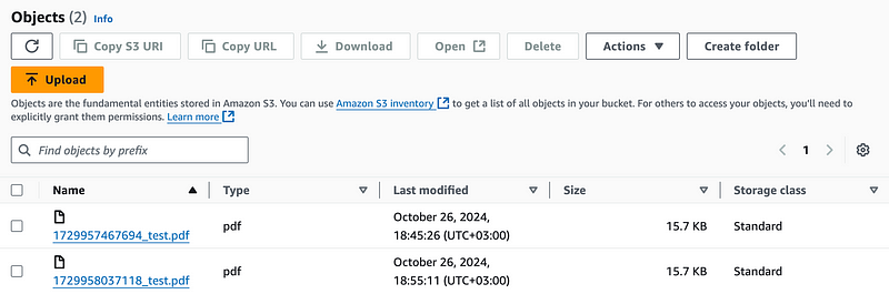 Spring Boot S3 Presigned Url Upload/Download F