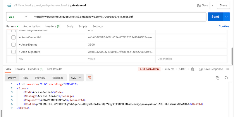 Spring Boot S3 Presigned Url Upload/Download F